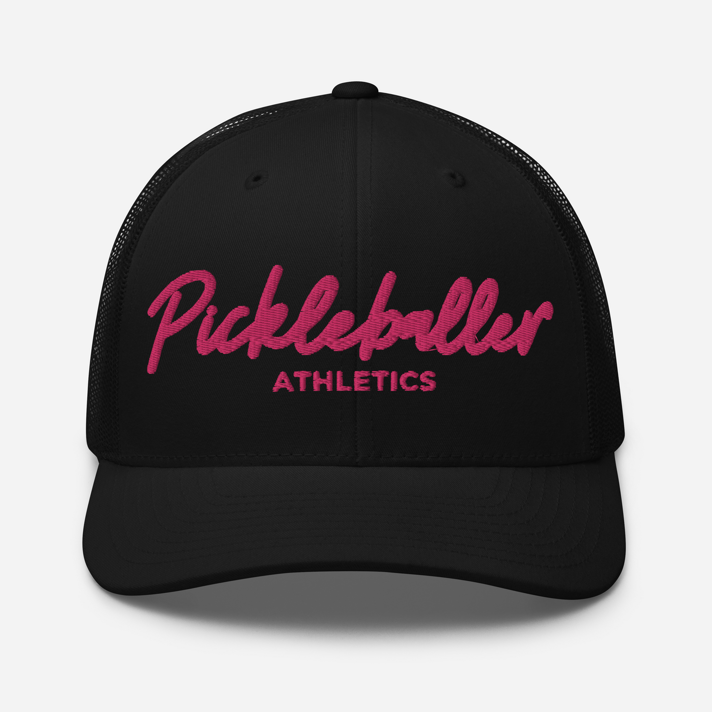 PINK - Pickleballer Athletics Embroidered Mesh Hat
