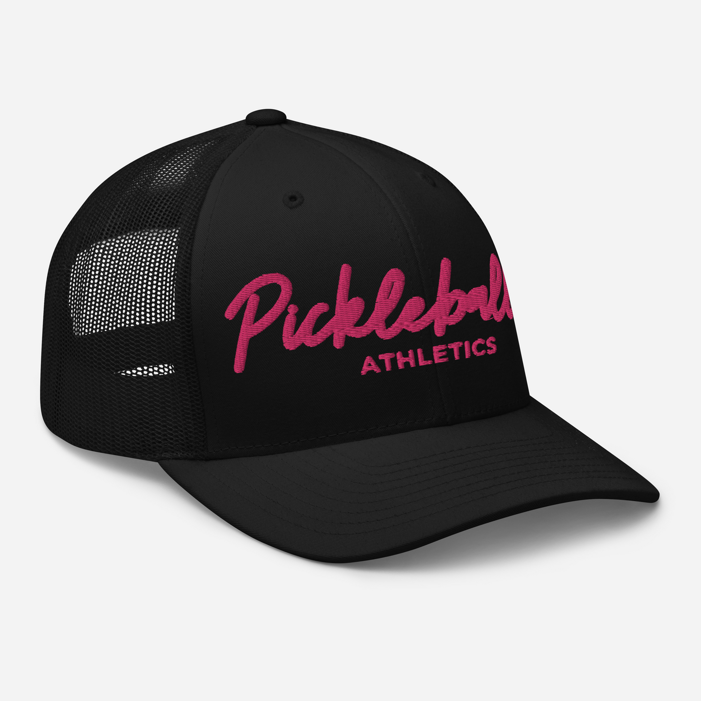 PINK - Pickleballer Athletics Embroidered Mesh Hat