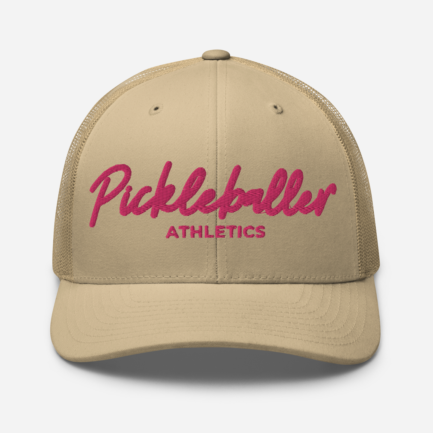 PINK - Pickleballer Athletics Embroidered Mesh Hat