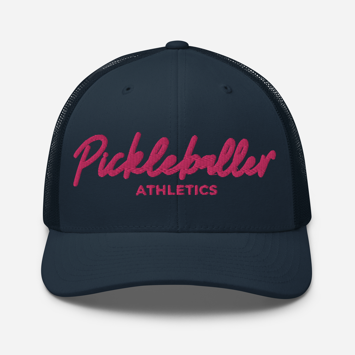 PINK - Pickleballer Athletics Embroidered Mesh Hat