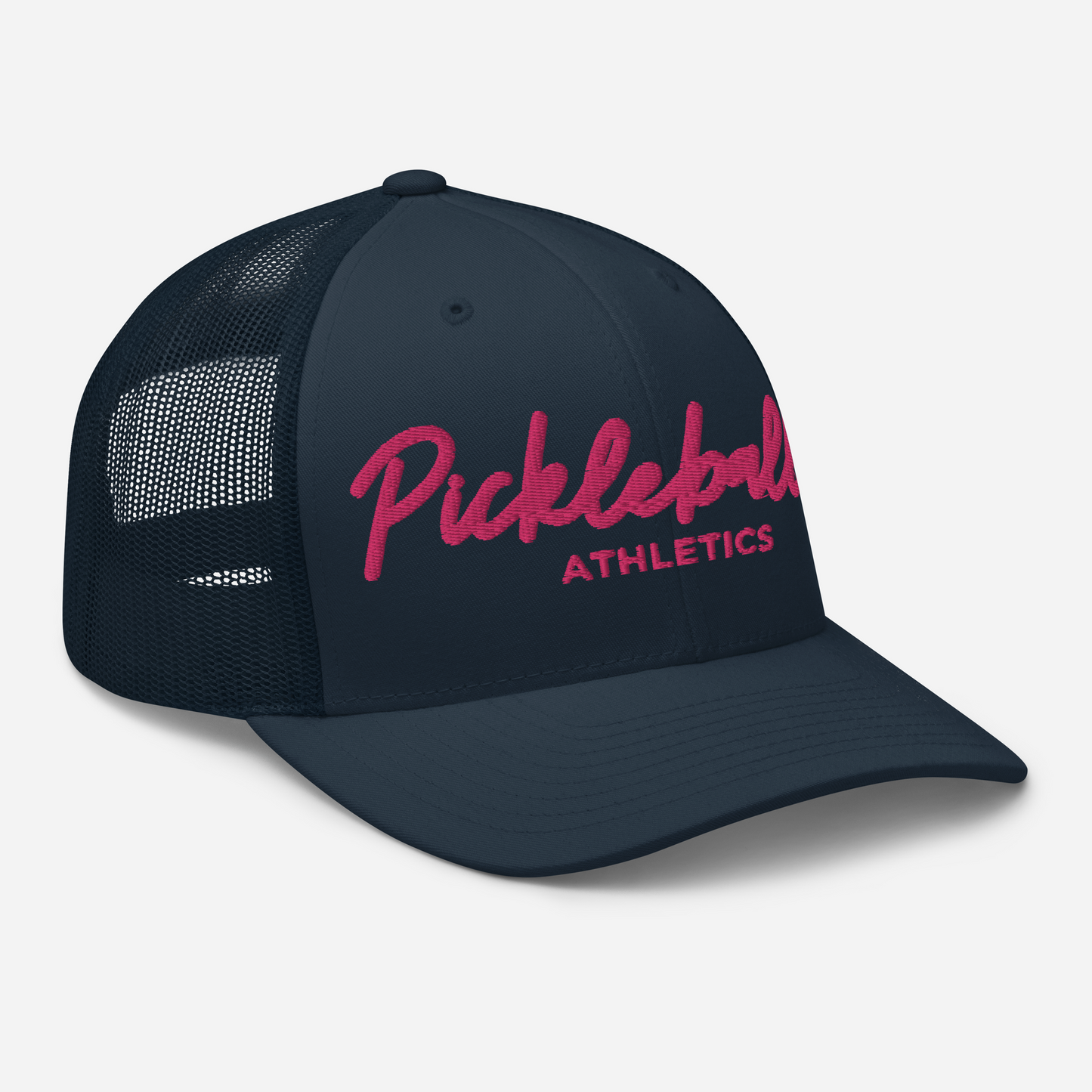 PINK - Pickleballer Athletics Embroidered Mesh Hat
