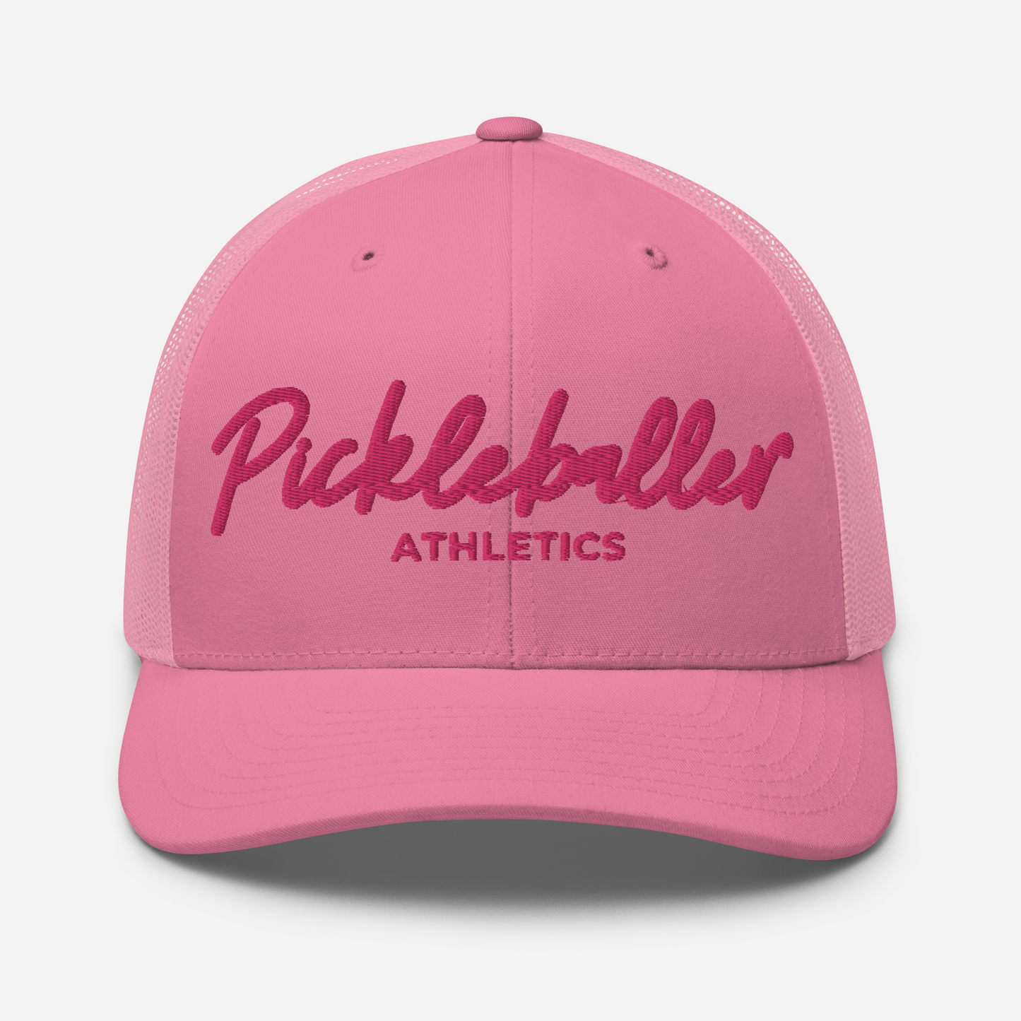 PINK - Pickleballer Athletics Embroidered Mesh Hat