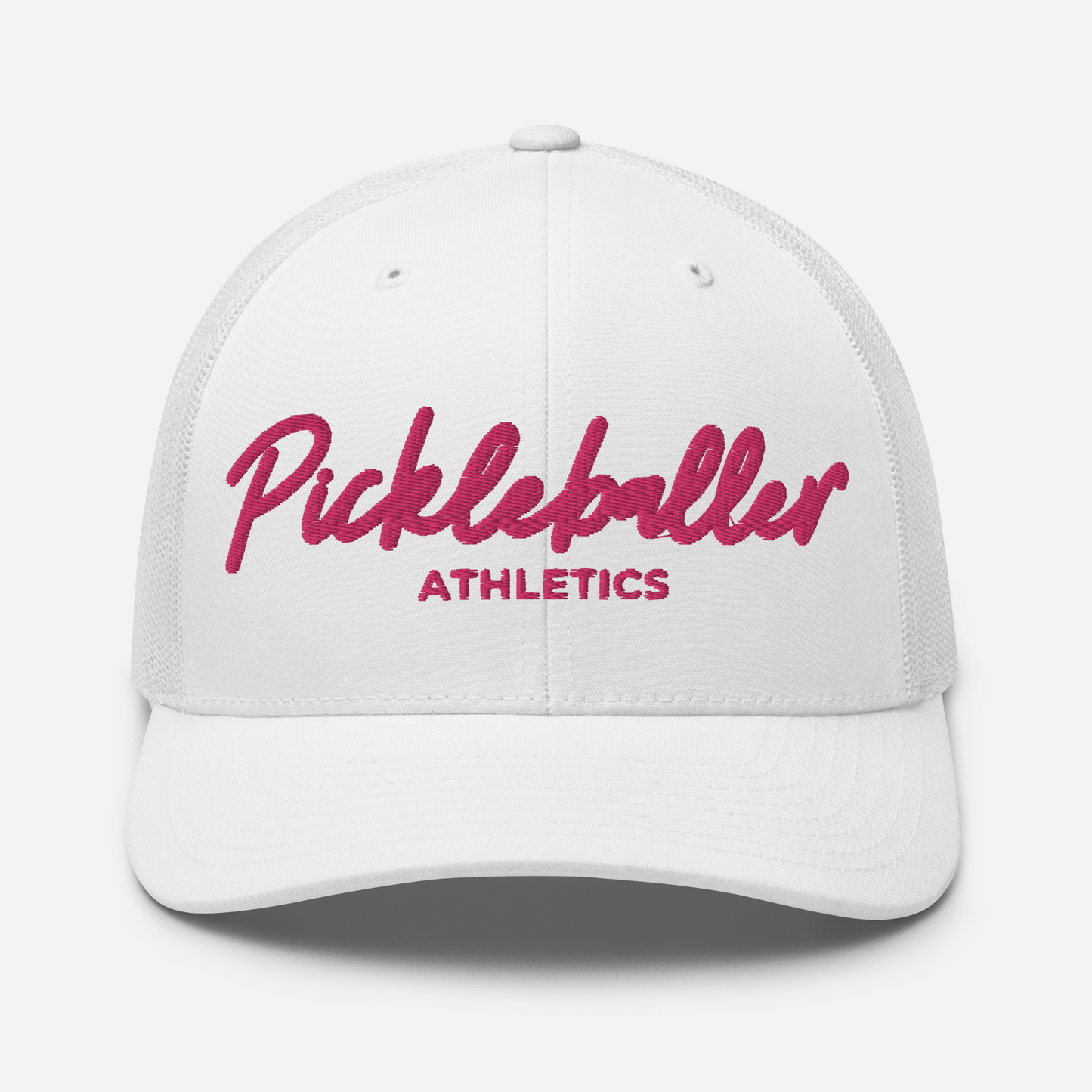 PINK - Pickleballer Athletics Embroidered Mesh Hat