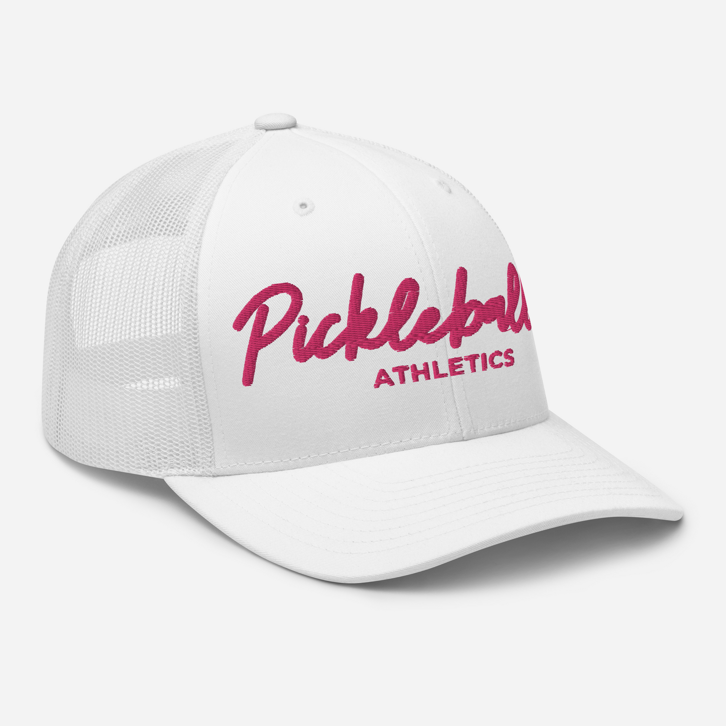 PINK - Pickleballer Athletics Embroidered Mesh Hat