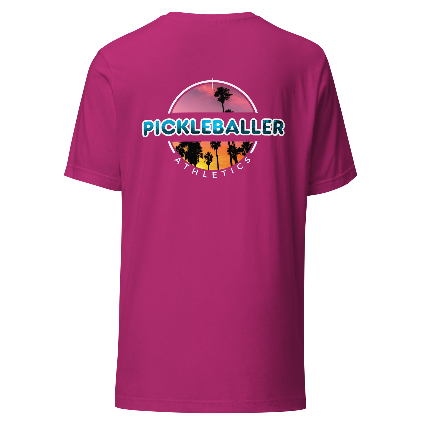 SUNSET SPLASH - Pickleballer Athletics Unisex Tee