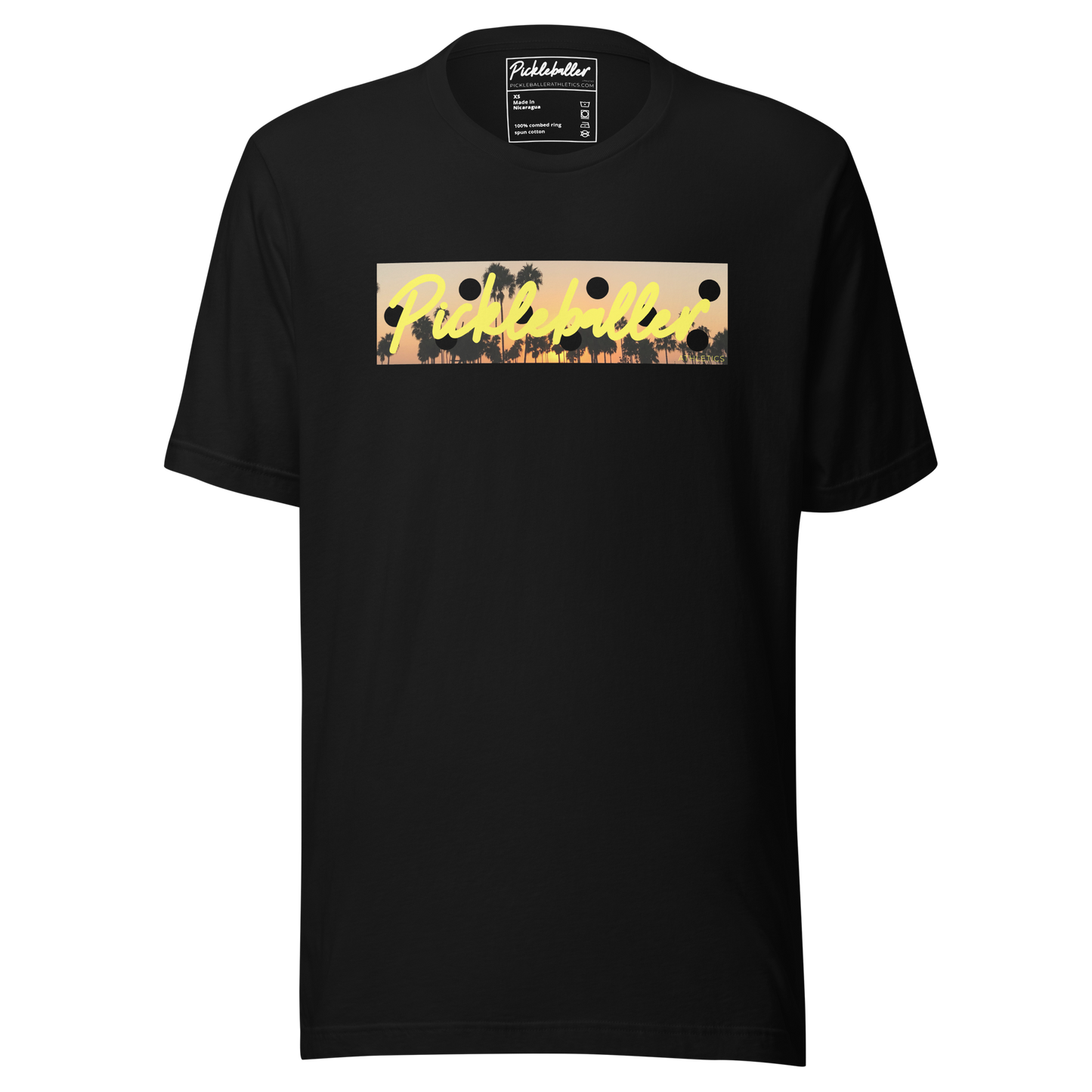 VENICE SUNSET BANNER - Pickleballer Athletics Unisex Tee