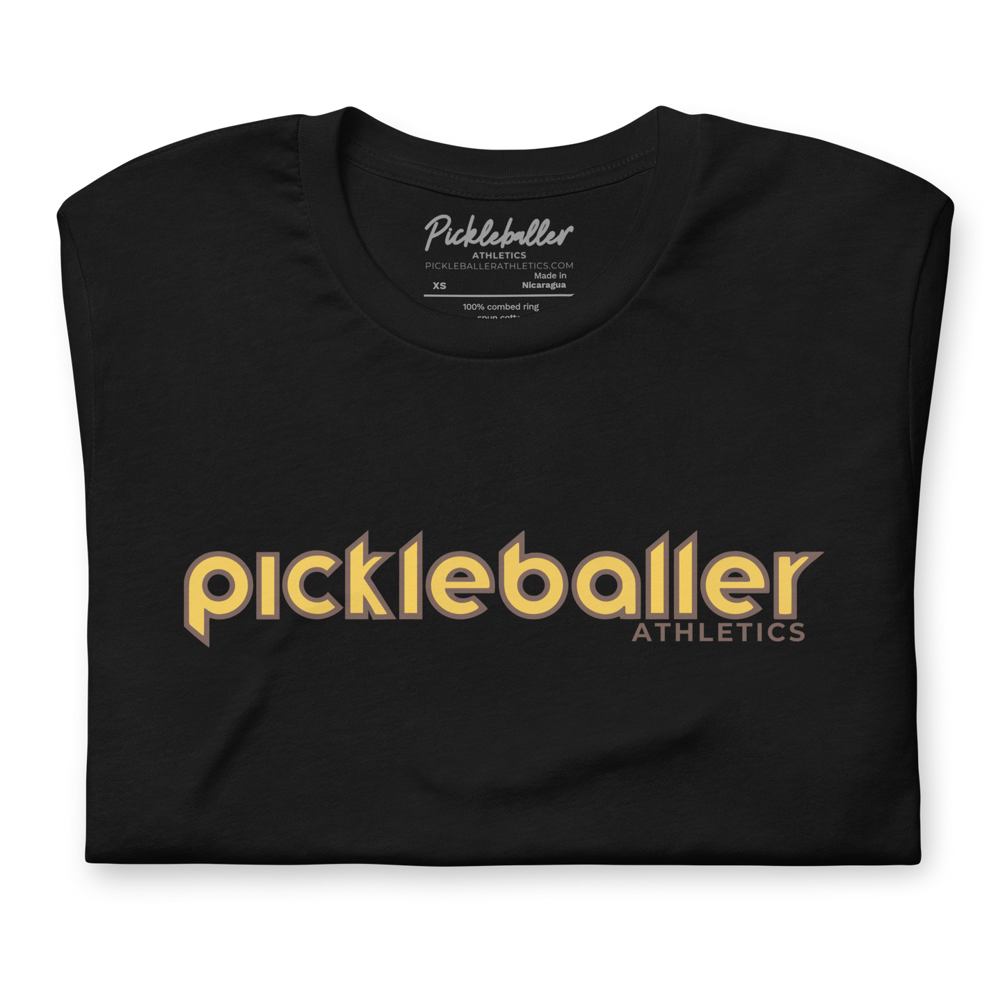 THROWBACK BROWN & GOLD - Pickleballer Athletics Unisex Tee
