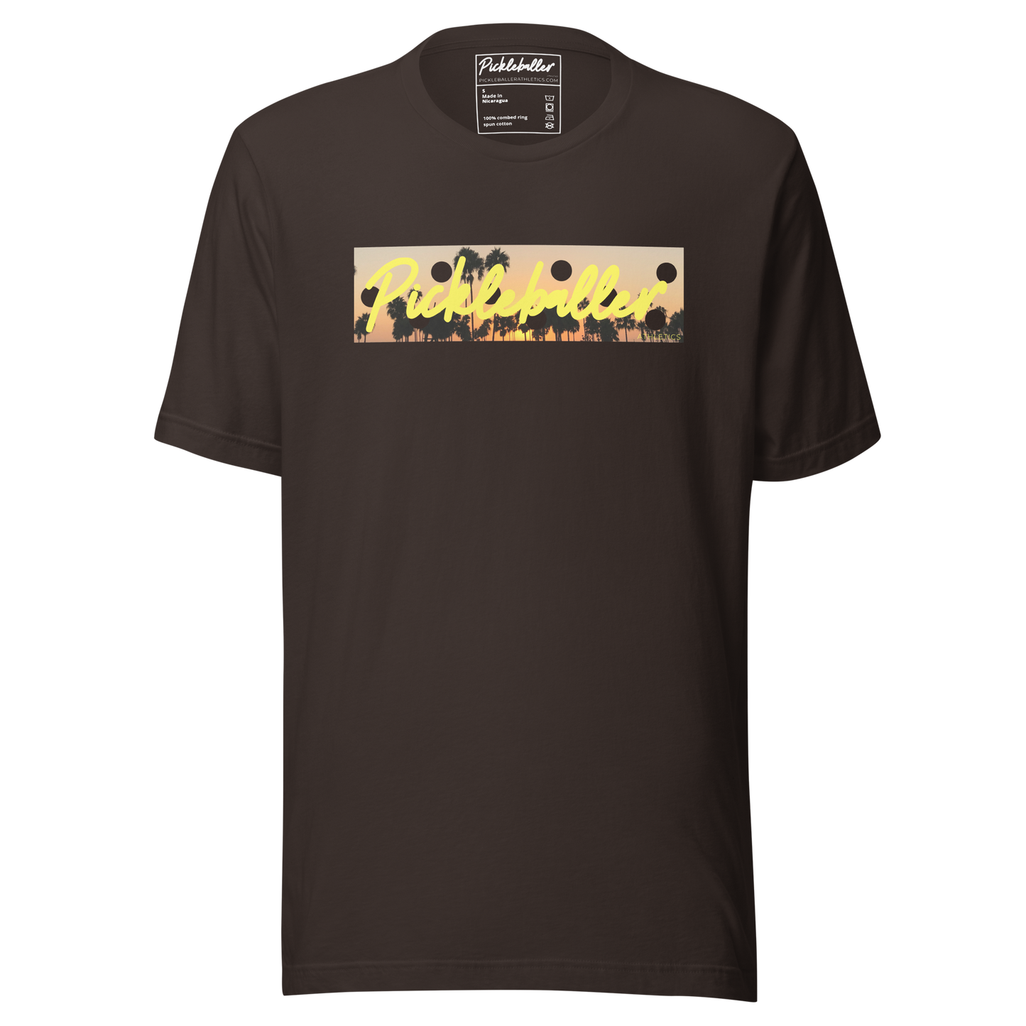 VENICE SUNSET BANNER - Pickleballer Athletics Unisex Tee