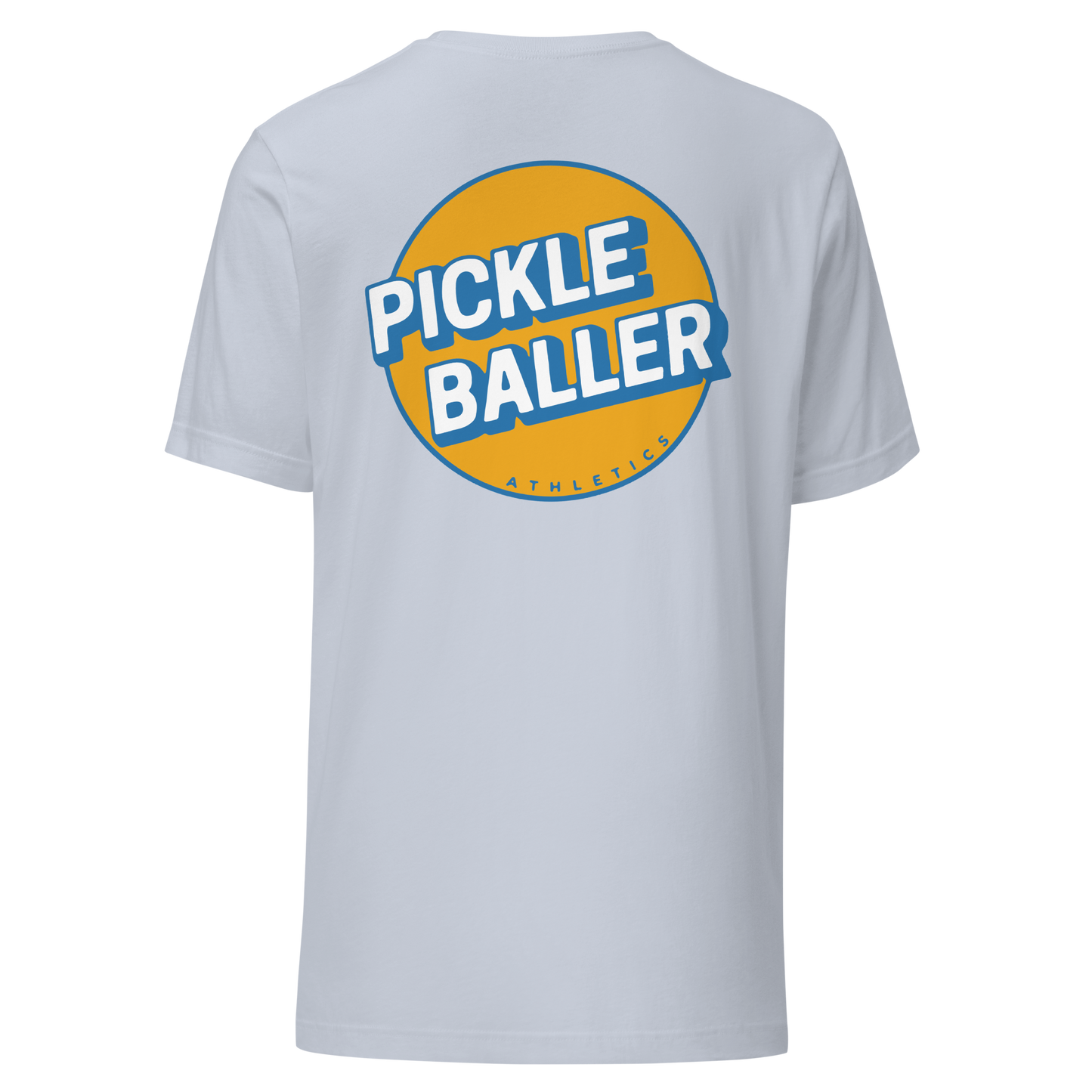 SLANTY BLUE & GOLD - Pickleballer Athletics Unisex Tee