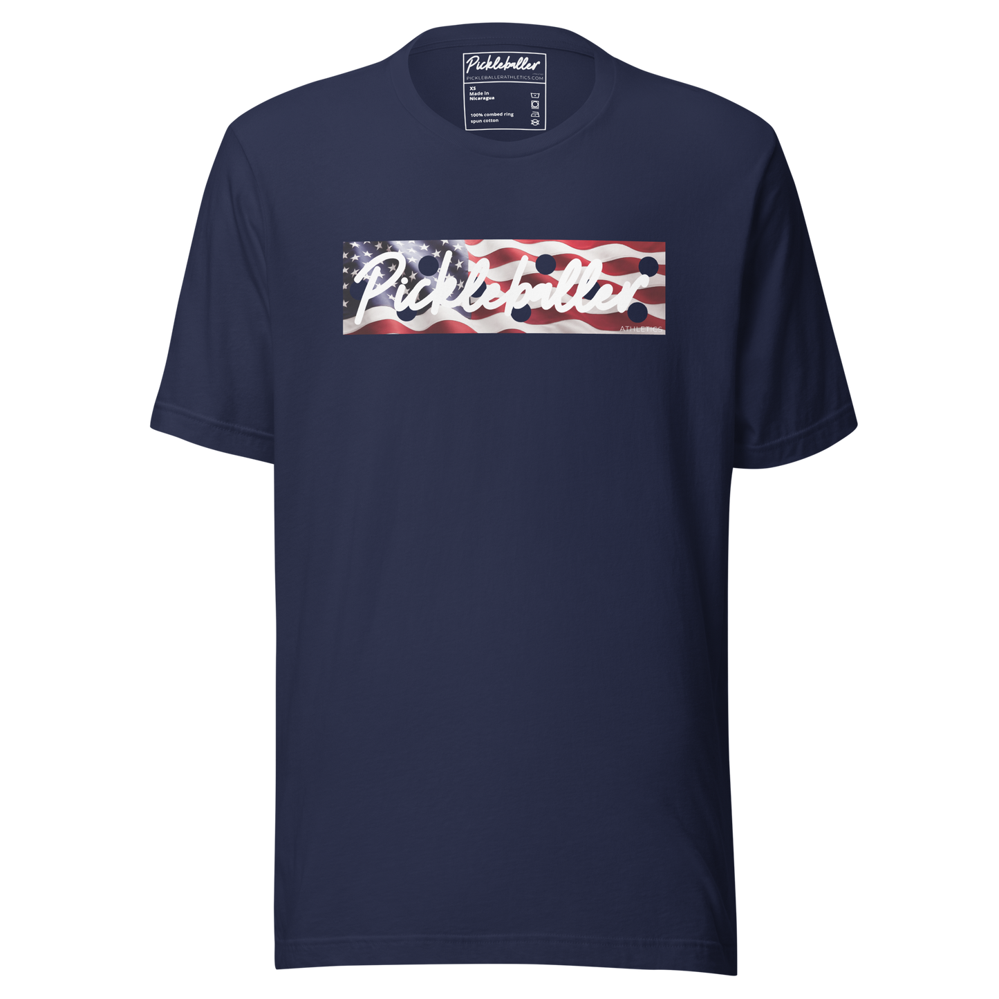 FREEDOM AMERICA BANNER - Pickleballer Athletics Unisex Tee
