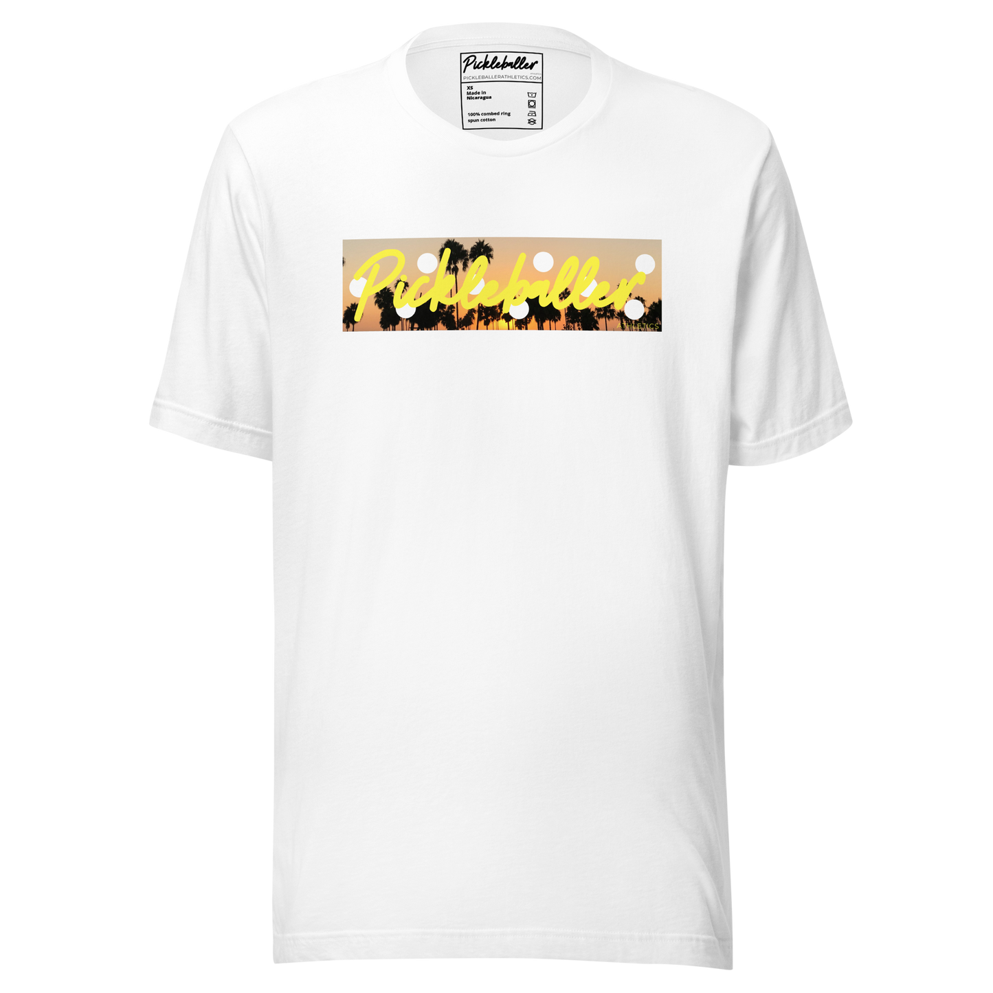 VENICE SUNSET BANNER - Pickleballer Athletics Unisex Tee
