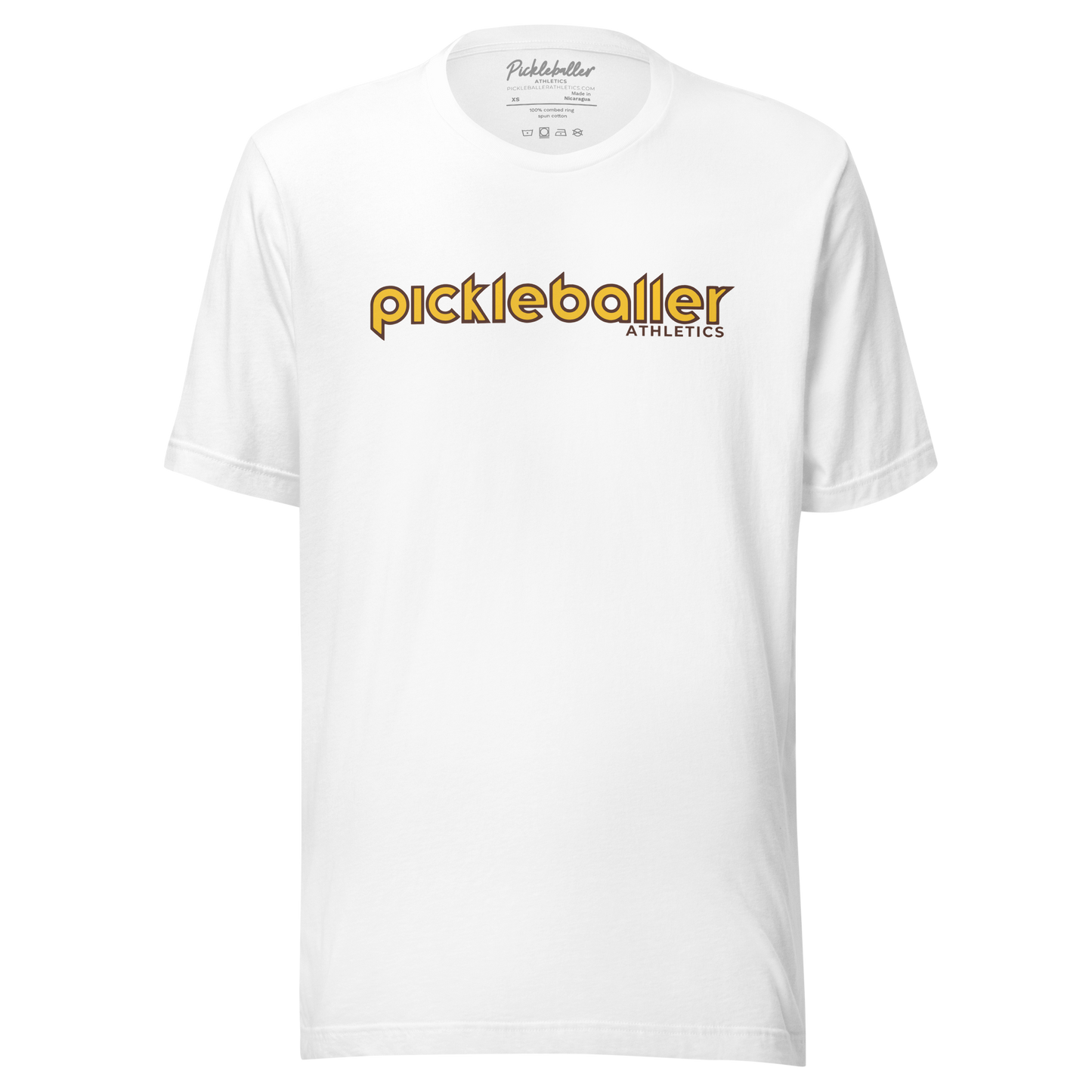 THROWBACK BROWN & GOLD - Pickleballer Athletics Unisex Tee