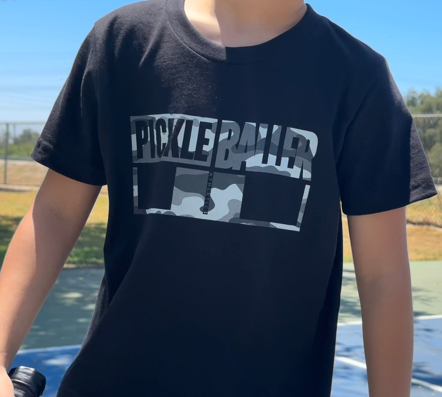 GREY COURT - Pickleballer Athletics Youth Tee