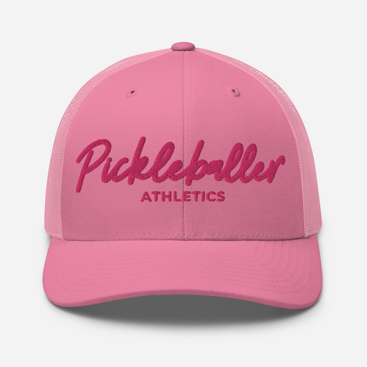 PINK - Embroidered Mesh Pickleball Hat