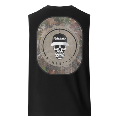 SKULL - Pickleballer Athletics Unisex Muscle Shirt