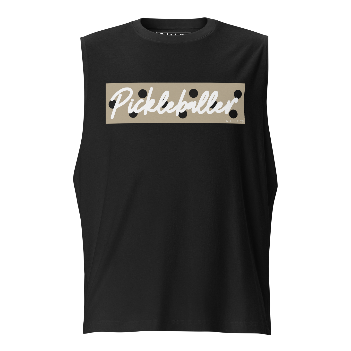 BEIGE BANNER - Pickleballer Athletics Unisex Muscle Shirt