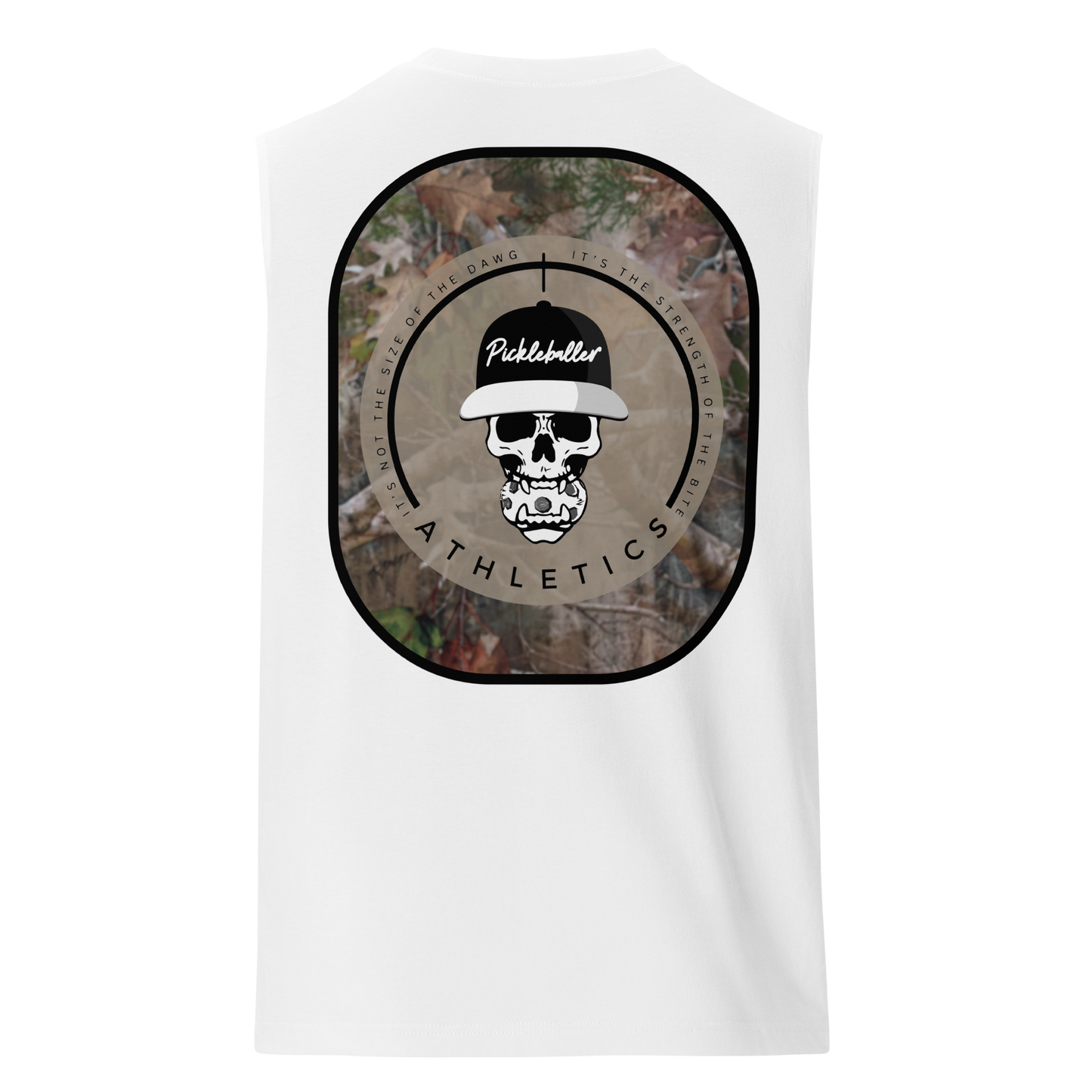 SKULL - Pickleballer Athletics Unisex Muscle Shirt