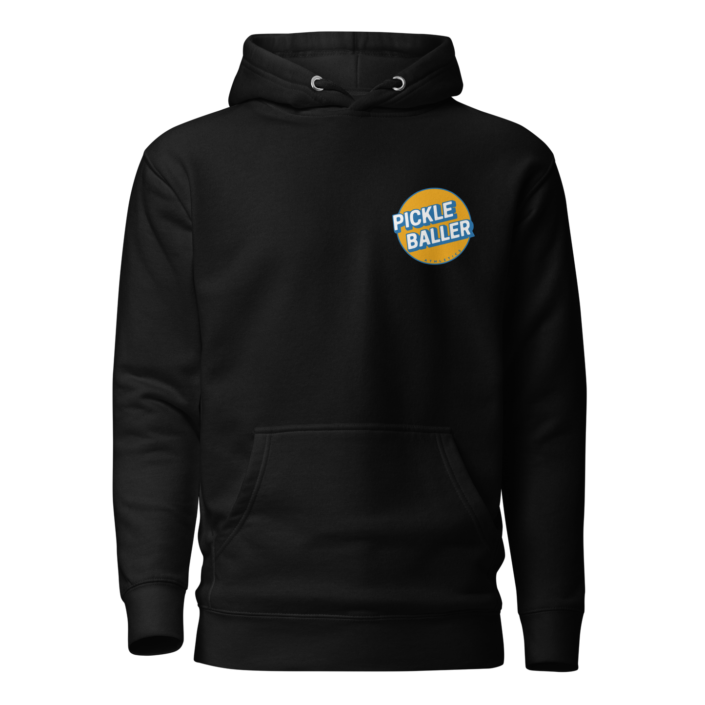 SLANTY BLUE & GOLD - Pickleballer Athletics Unisex Hoodie