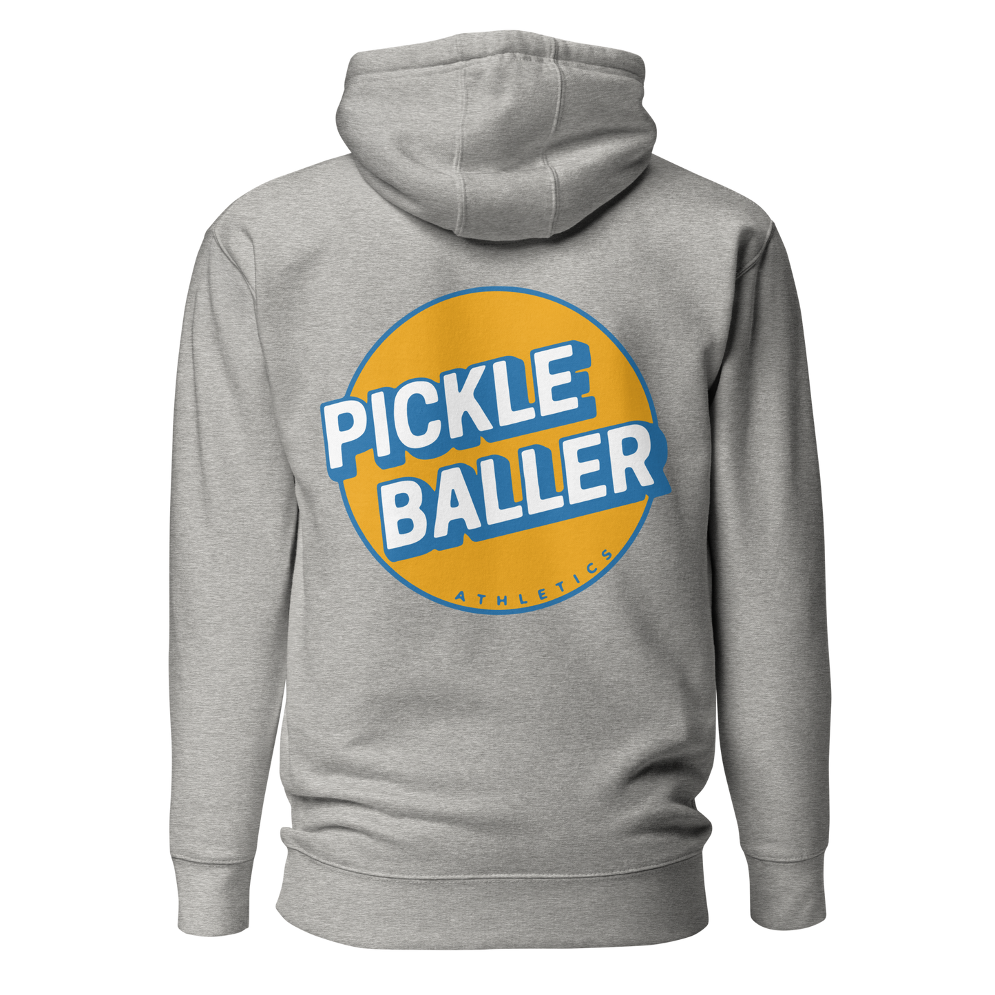 SLANTY BLUE & GOLD - Pickleballer Athletics Unisex Hoodie