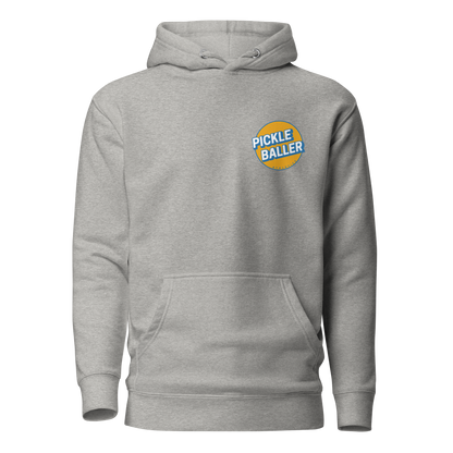 SLANTY BLUE & GOLD - Pickleballer Athletics Unisex Hoodie