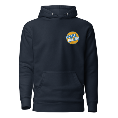 SLANTY BLUE & GOLD - Pickleballer Athletics Unisex Hoodie