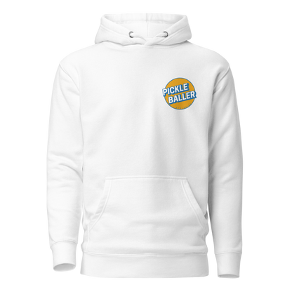 SLANTY BLUE & GOLD - Pickleballer Athletics Unisex Hoodie