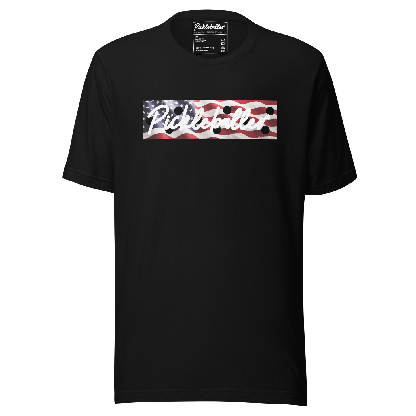 FREEDOM AMERICA BANNER - Pickleballer Athletics Unisex Tee