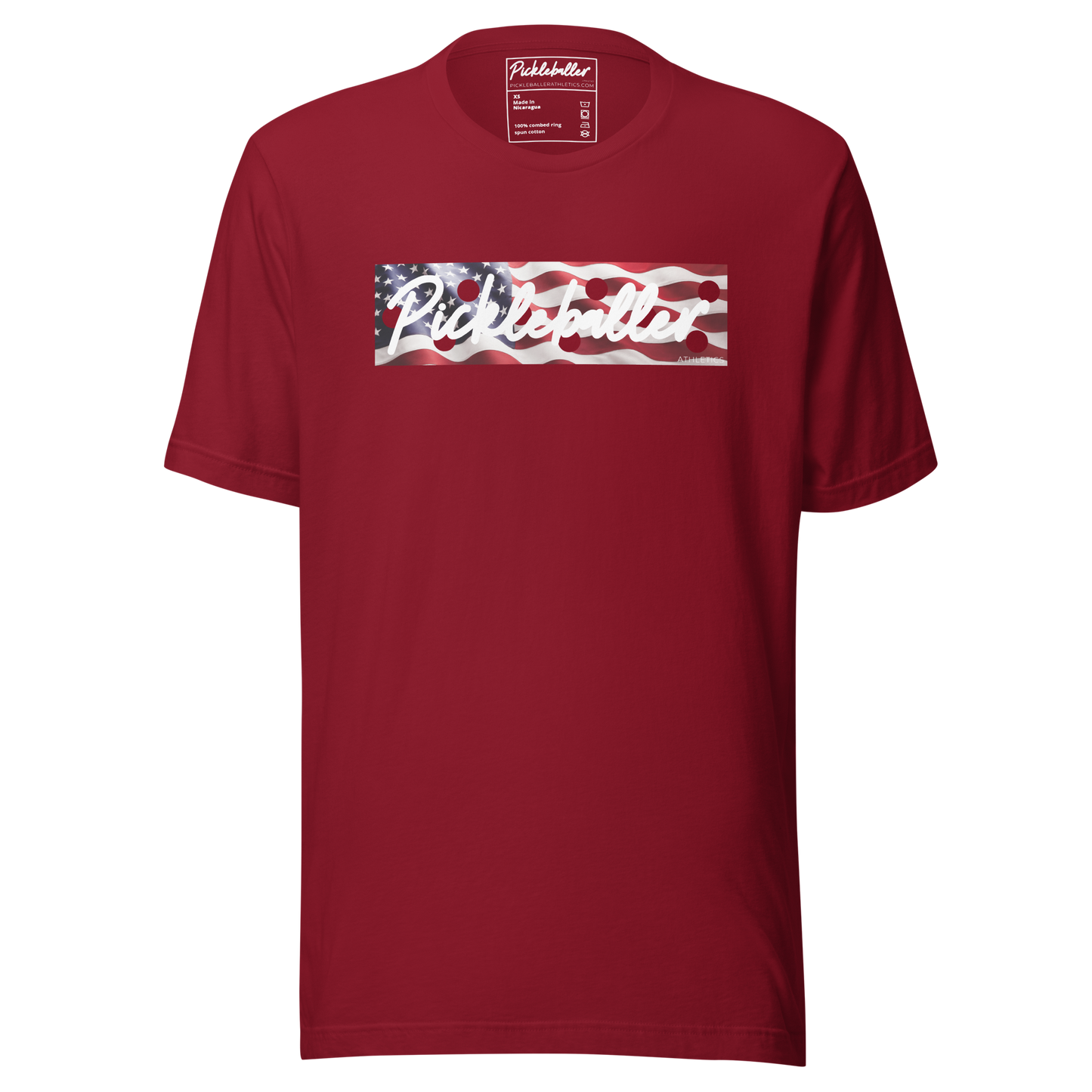 FREEDOM AMERICA BANNER - Pickleballer Athletics Unisex Tee