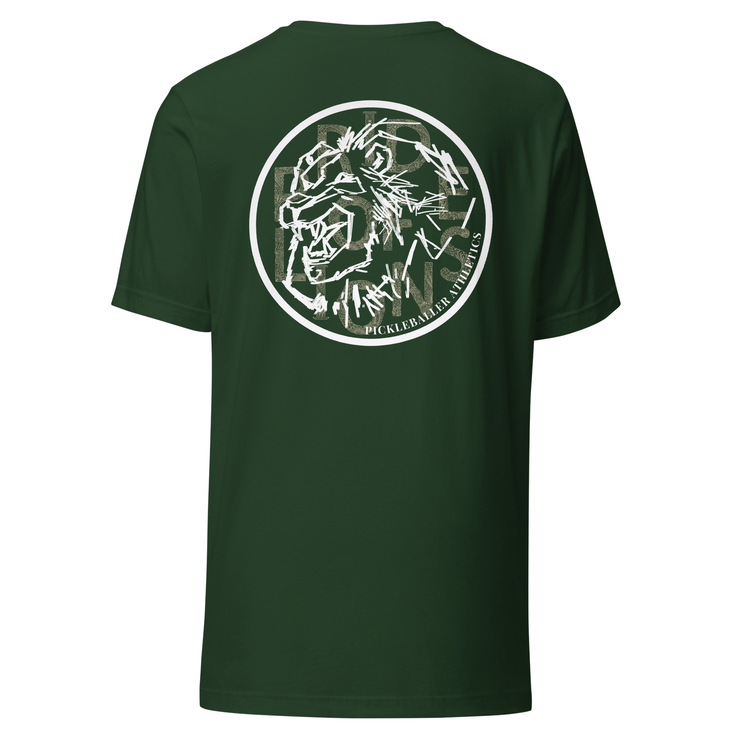 PRIDE OF LIONS - Pickleballer Athletics Unisex Tee