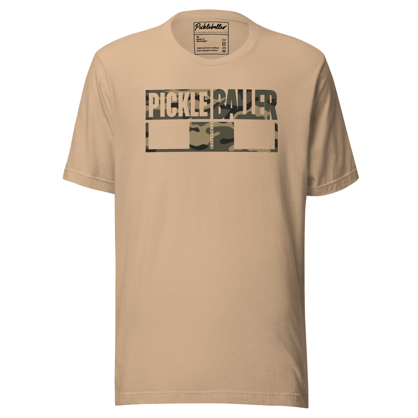 CAMO COURT - Pickleballer Athletics Unisex Tee