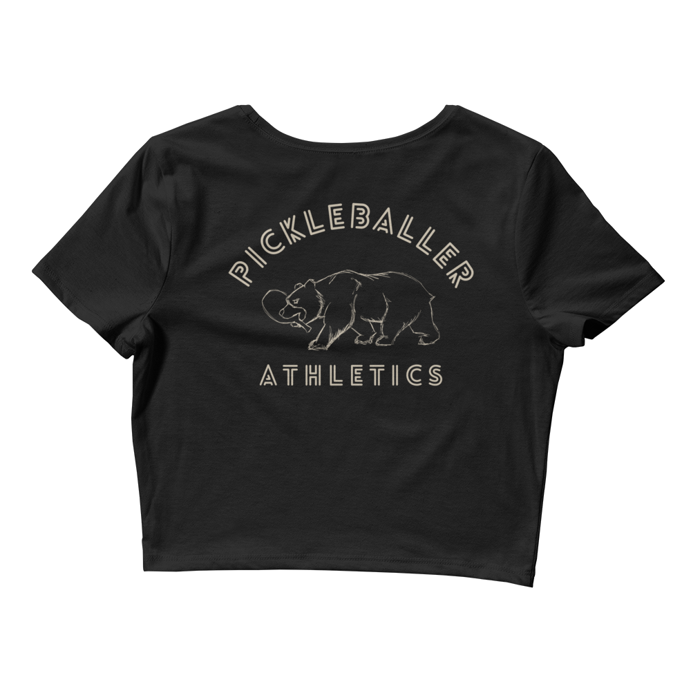 BEAR - Pickleballer Athletics Women’s Crop Tee