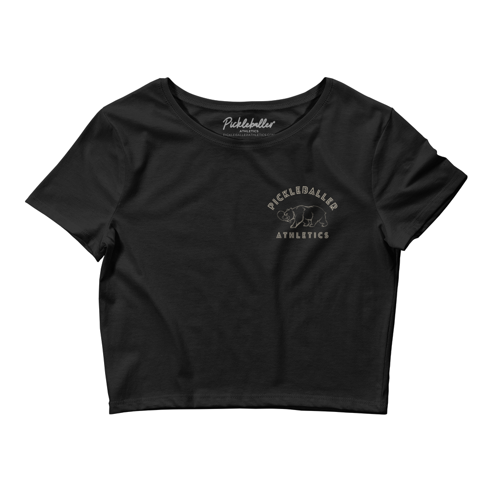 BEAR - Pickleballer Athletics Women’s Crop Tee