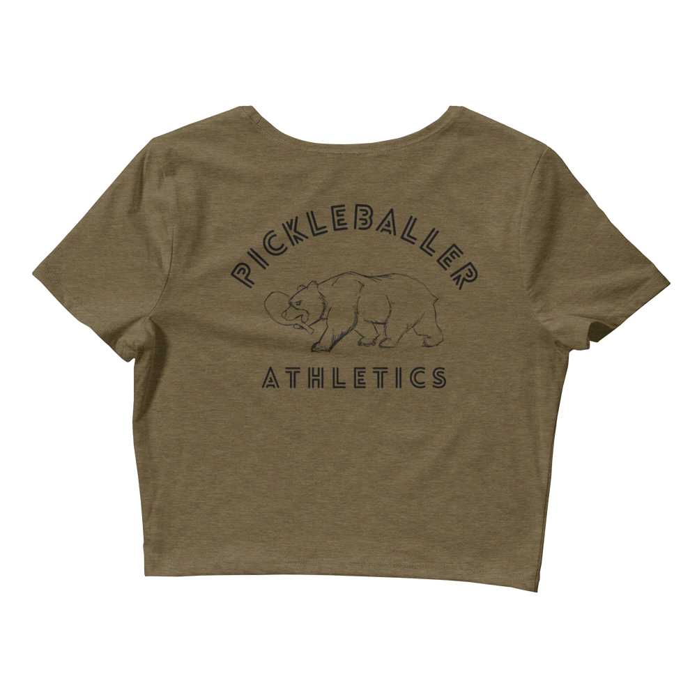 BEAR - Pickleballer Athletics Women’s Crop Tee