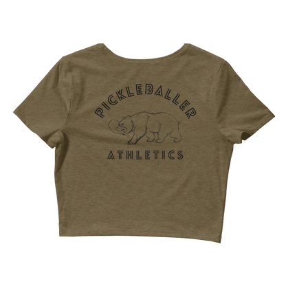 BEAR - Pickleballer Athletics Women’s Crop Tee