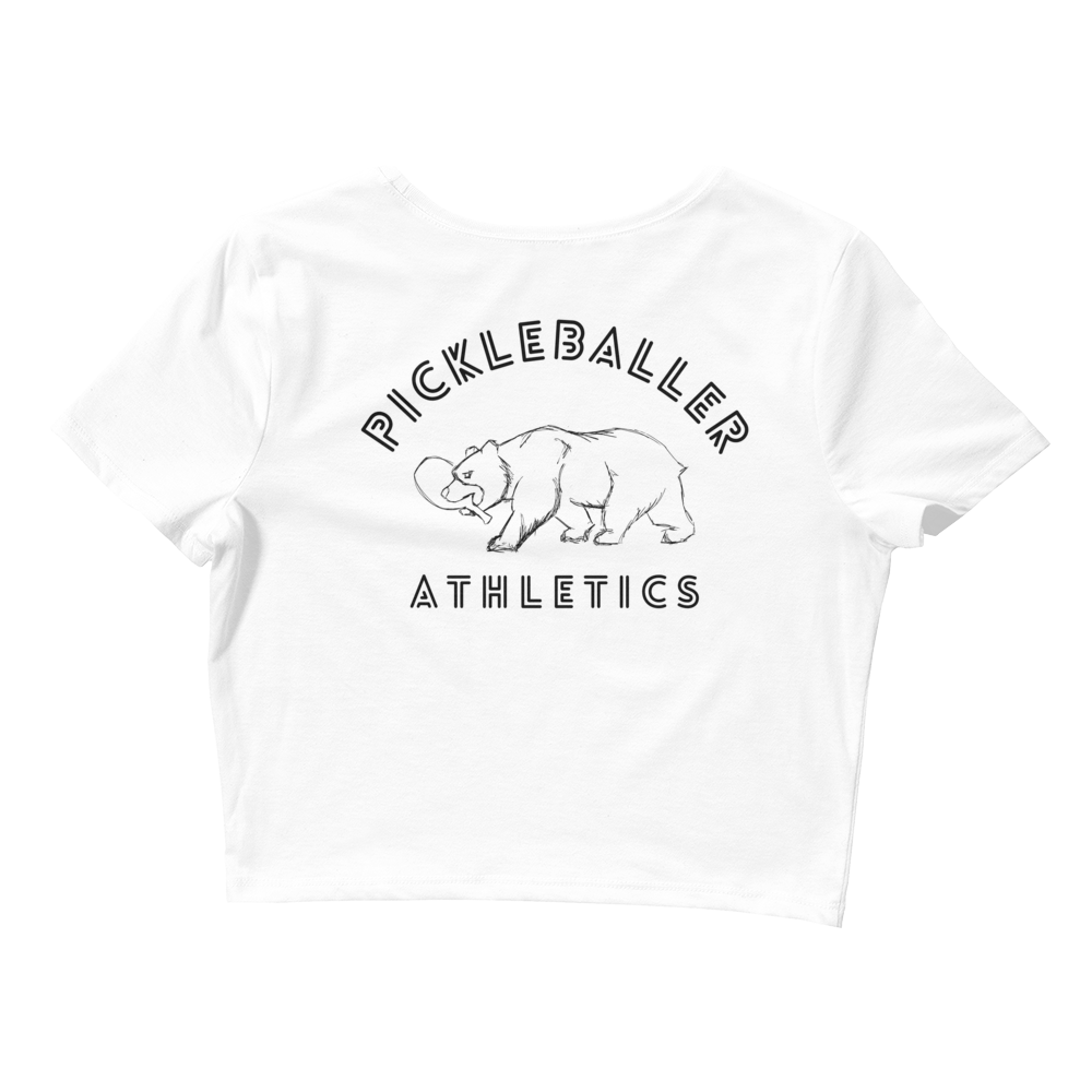 BEAR - Pickleballer Athletics Women’s Crop Tee