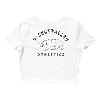 BEAR - Pickleballer Athletics Women’s Crop Tee